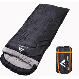 Londtren Large 0 Degree Sleeping Bags for Adults Cold Weather Sleeping Bag Camping Winter Below Zero 20 15 Flannel Big and Tall XXL