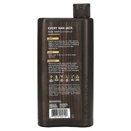 Body Wash and Shower Gel, Sandalwood, 16.9 fl oz (500 ml)