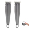 2pcs Bathroom Sink Pop Up Stoppers, Chrome Plug Bathroom Sink