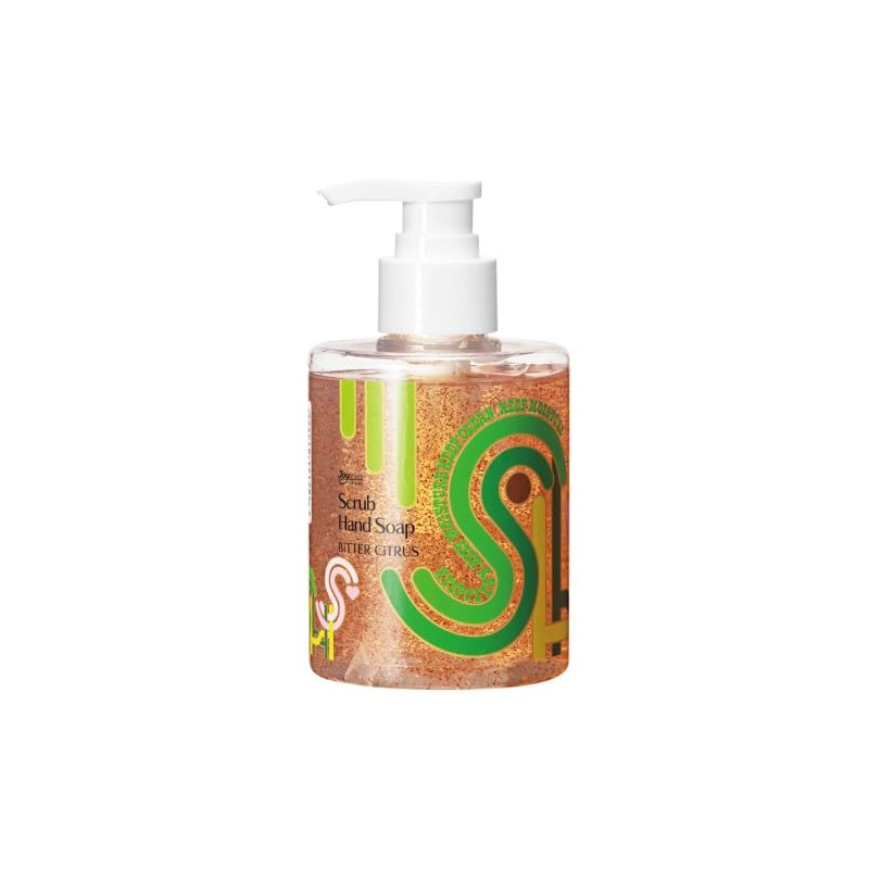 Joyco Scrub Hand Soap, Bitter Citrus, 10.1 fl oz (300