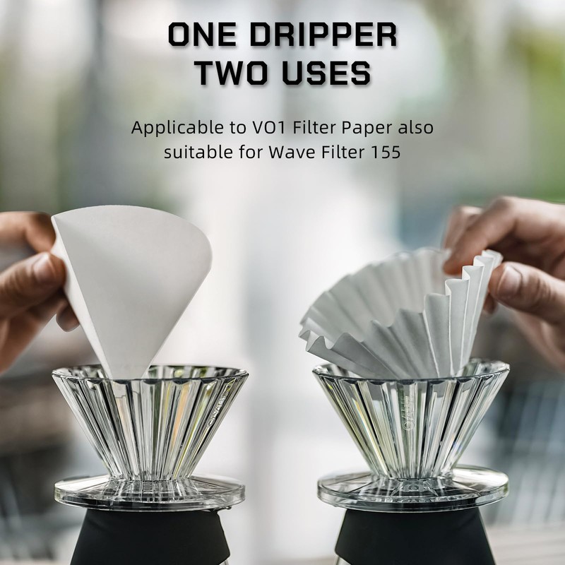 MAVO Pour Over Coffee Dripper, Detachable Hand Drip Brewer, Pour