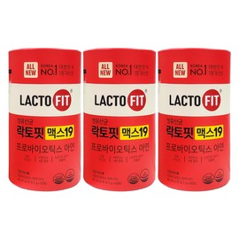 Chong Kun Dang Health Lactopit Max 19 3 cans, 6 month supply / 종근당건강 락토핏 맥스19 3통 6개월분