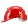 Uvex Airwing Helmet B with Ventilation, Material: pe, Color: Red