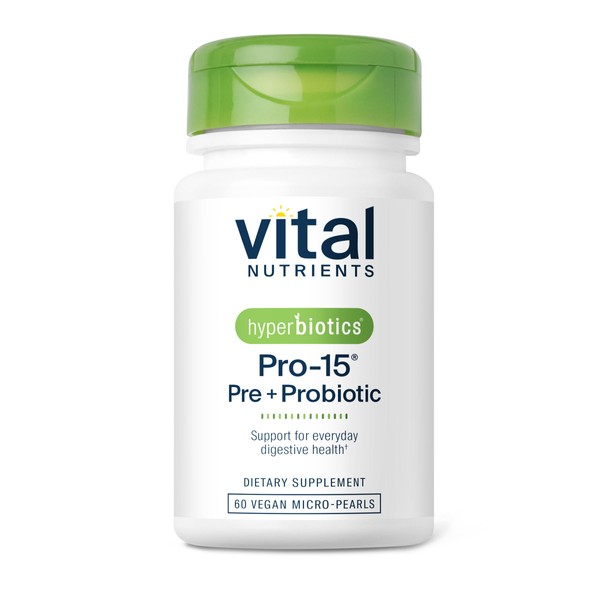Hyperbiotics Hyperbiotics Vital Nutrients Pro-15 Prebiotics + Probiotics for Women