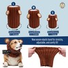 Zoo Snoods Grizzly Bear Costume - Warm Knit Dog Snood