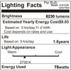 RIHUIN 75 W Incandescent Bulbs, A19 Dimmable, Shatter-Resistant and Durable