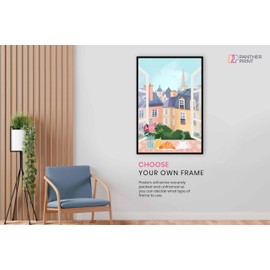 Unframed Poster Pictures for Walls Bedroom Living Room Bathroom 31x20cm