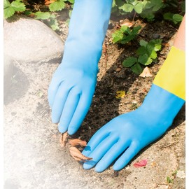 Leifheit Ultra Strong Household and Kitchen Gloves - Small, Blue