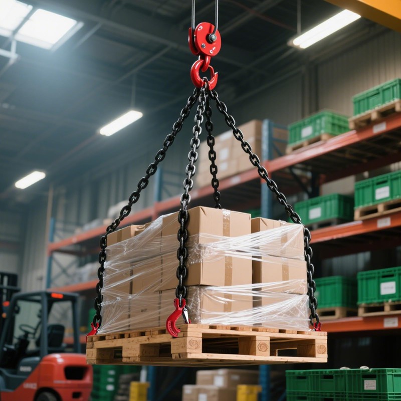 NORJIN Clevis Slip Hook & Chain Connector Link, G80 Alloy