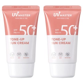 Tony Moly UV Master Tone Up Sun Cream SPF50+ PA+++, 50ml, 2 pcs / 토니모리 유브이 마스터 톤업 선크림 SPF50+ PA+++, 50ml, 2개