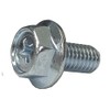 (25) M6-1.0 x 10mm Phillips Hex Head Flange Bolt