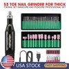 Unbranded Toe Nail Grinder For Thick Toenails Set Manicure Pedicure