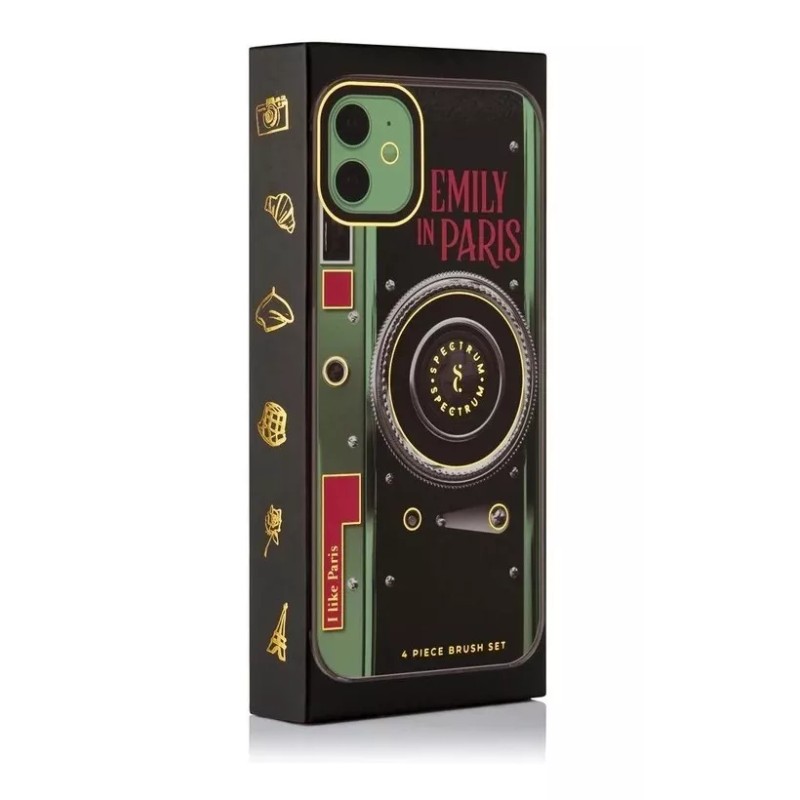 Spectrum Set 4brochas Maquillaje Spectrum Emily In Paris I Like