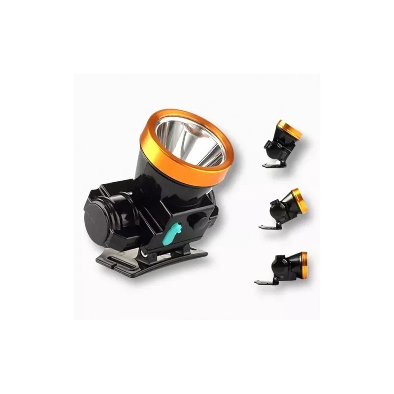 MIITONG Lampara De Cabeza Lampara Minera Recargable Con Impermeable