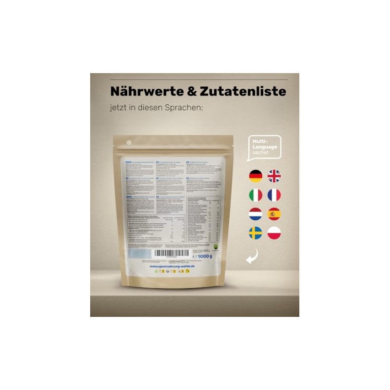 Collagen Powder 1 kg – Collagen Hydrolysate Peptides Type I,