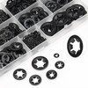 HELIFOUNER 360 Pieces 9 Sizes Internal Tooth Star Lock Washers,