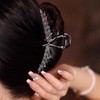 Hairpin Accessory Gun Black Double Wheat Ear 5ea