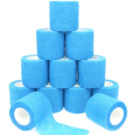 KEQCQE Self Adhesive Bandage Wrap Animal Cohesive Bandage Self Adherent Wrap First Aid Tape for Dogs Cats Horses Birds & Wrist Healing Ankle Sprain Swelling