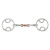 Shires Equestrian - Bevel Bit With Copper Lozenge - S/steel