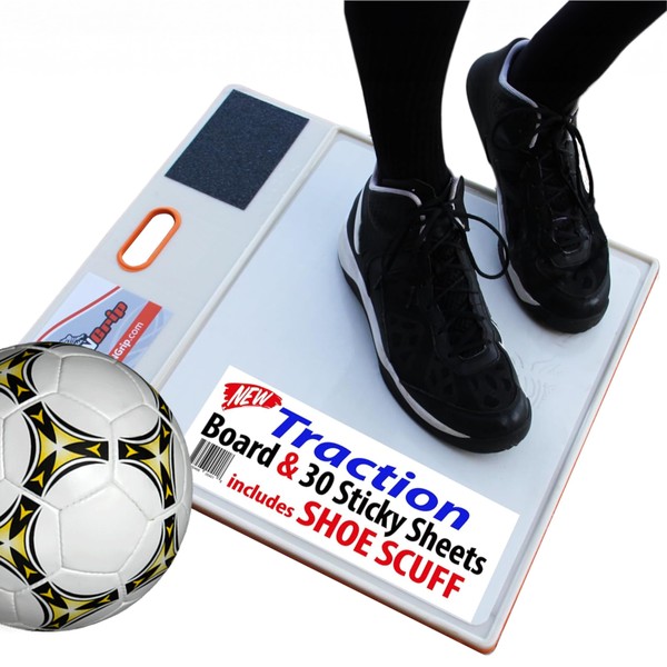 StepNGrip Brand Basketball Traction Board, White, Paper, for Wood Surfaces,