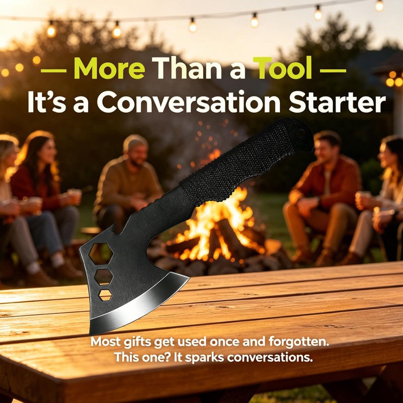 Multi Tool Hatchet Men Gifts - Cool Fathers Day Dad