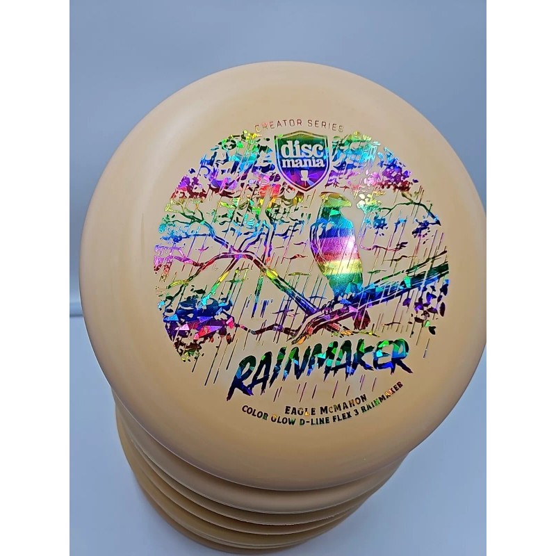 Discmania Flex 3 Color Glow Yellow 175g D-Line Rainmaker McMahon