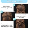 Bandas Elásticas para el Cabello Duraderas,Mini Bandas de Goma Negro&Blanco