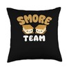 Smore Team Smore Marshmallow Throw Pillow