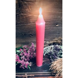Pink Love Friendship Pack of 12 Wicca Occult Witch Ritual Spell Chime Candles