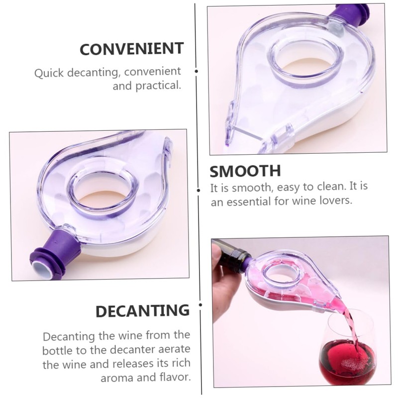 Ciieeo 1Pc Creative Wine Decanter Fast Aerator for Enhanced Flavor