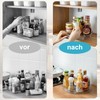 NEXROLA Schwenkbarer Organizer 23,5 cm, runde Küche Organizer 360° Schwenkbarer