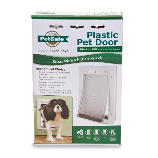 Pet Safe Ppa00-10958 Pet Door Small Wht