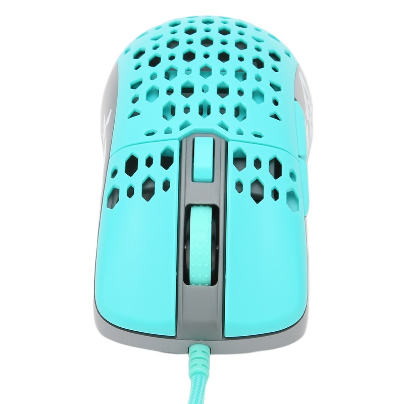 Mouse Adjustable DPI Speed RGB Backlight Ergonomic Beehive Shell Lightweight