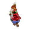 Kurt Adler 5-Inch Noble Gems™ Glass Western Santa Ornament