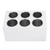 Essential Oil Heater Constant Temperature 6 Compartment Massage Oil Warmer