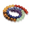 AD Beads Healing Reiki 7 Chakras Yoga Natural Gemstone Round