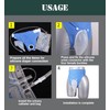 Urine Collector Bag, Prevent Leakage Portable Silicone Urinal with Catheter