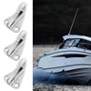 ECSiNG 6pcs 316 Stainless Steel Fender Hook Marine Spring snap-Type