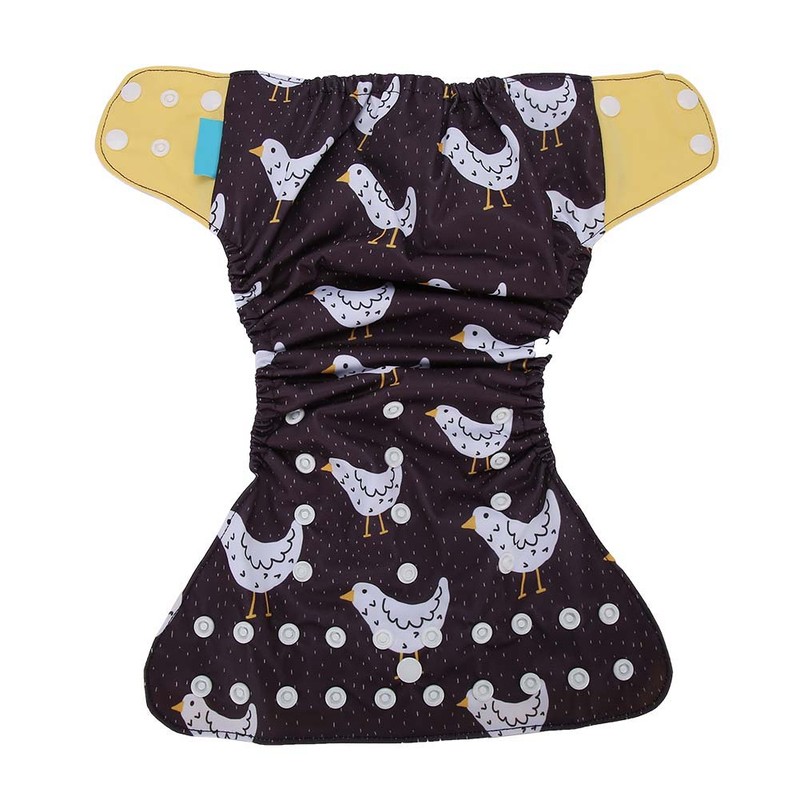 4pcs Baby Diaper Reusable Waterproof Strong Water Absorption Baby Underwear