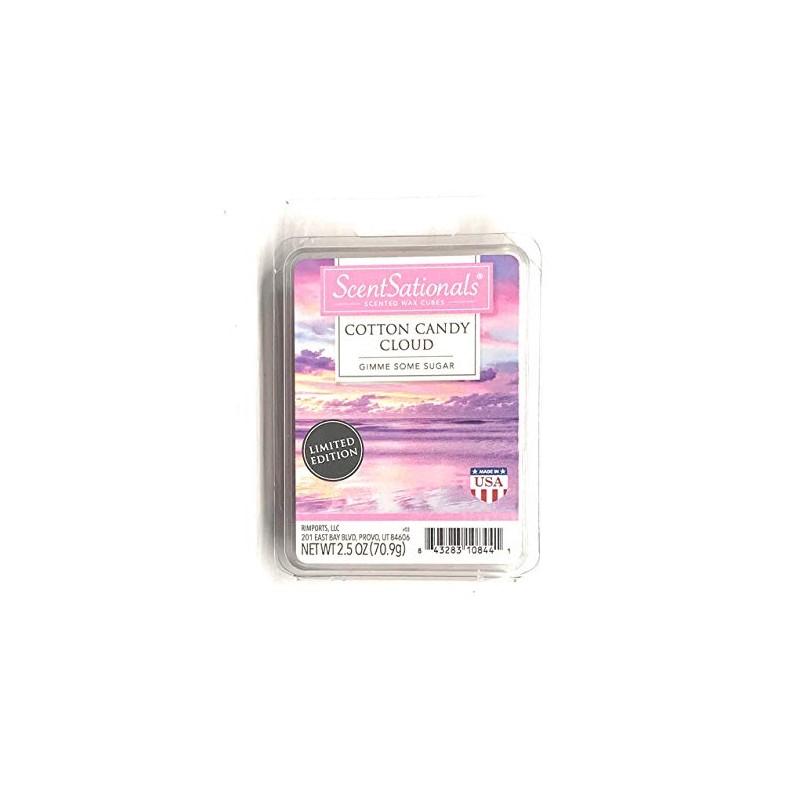 Scentsationals Scented Wax Cubes (2.5 oz, Cotton Candy Cloud)