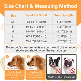 Soft Mesh Dog Muzzle for Small, Medium, Large Dogs - Breathable, Drinkable Cover for Chihuahua, German Shepherd, Bulldog - Adjustable Anti-Fall Bite Barking Chewing (Black, XL)