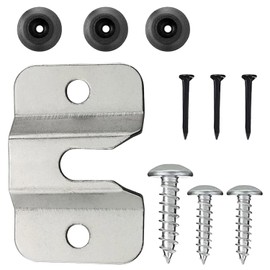 Dartboard Bracket Mounting Kit – Heavy Dart Board Wall Mount with Screws & Stabilizers – Secure Dartboard Holder for Home or Club – Prevents Falling & Ensures Stable Play