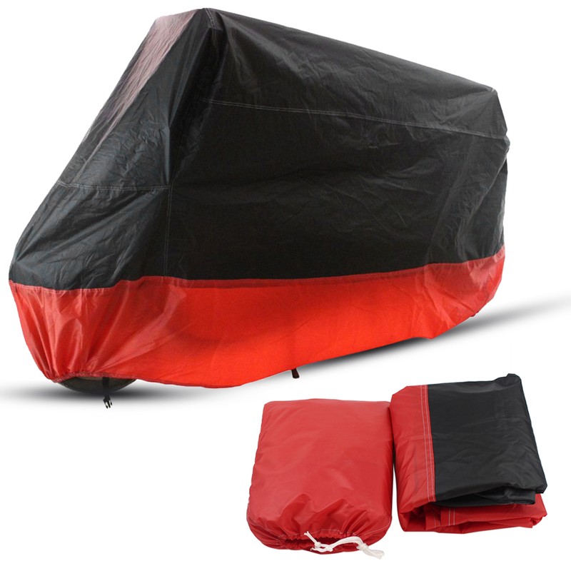 Motorcycle Moped Scooter Cover Breathable Outdoor Dust Rain UV Protector