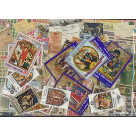 Motives 25 various Easter Stamps (Stamps for collectors) Christianity