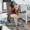 TIMBER RIDGE Foldable Padded Rocking Chair for Outdoor, High Back