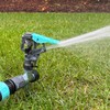 Lawn Pulsating Impact Sprinkler 300008, Light Duty, Adjustable to 360