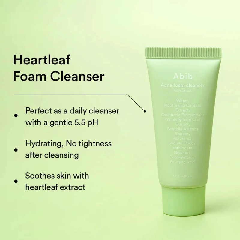 Abib Heartleaf Calming Trial Kit Set Calmante K-beauty Todo Tipo