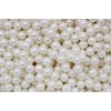 Pearl White Edible Candy Beads 8 Ounce SIZE: 7MM For