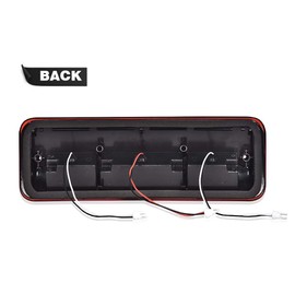 G-PLUS LED Third Brake Light High Mount Stop Light,Fit For Ford F150&Lobo 2004-08 /Fit Ford Explorer Sport Trac 2007-10,Rear High Mount Cargo Tail Roof Light Lamp,7L3Z13A613B ‎Red Lens Clear Housing