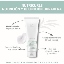 Wella Professionals Nutricurls Clean Conditioner Acondicionador 2 en 1 250ml